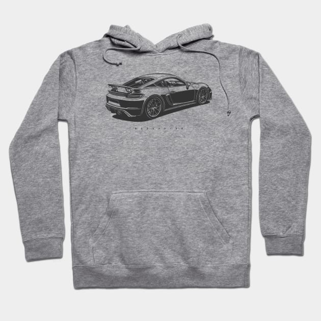 Cayman GT4 Hoodie by Markaryan